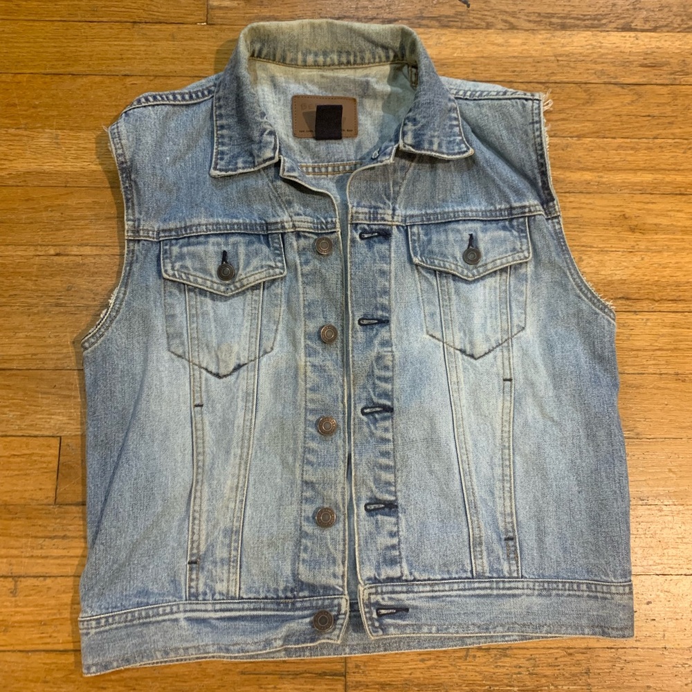 Jean Jacket Vest
